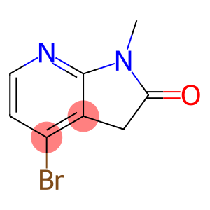 4-bromo-1-methyl-1,3-dihydro-2H-pyrrolo[2,3-b]pyridin-2-one
