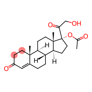 17-Acetyloxy-21-hydroxypregnan-4-ene-3,20-dione