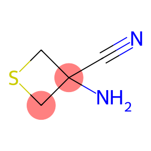 3-Thietanecarbonitrile, 3-amino-