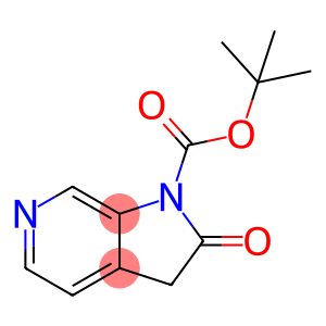 1H-Pyrrolo[2,3-c]pyridine-1-carboxylic acid, 2,3-dihydro-2-oxo-, 1,1-dimethylethyl ester