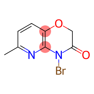 4-bromo-6-methyl-2H-pyrido[3,2-b][1,4]oxazin-3(4H)-one