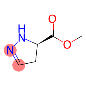 1H-Pyrazole-5-carboxylic acid, 4,5-dihydro-, methyl ester, (5R)-