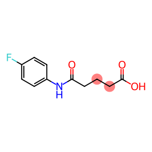 5-[(4-FLUOROPHENYL)AMINO]-5-OXOPENTANOIC ACID