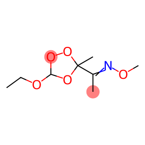 Ethanone, 1-(5-ethoxy-3-methyl-1,2,4-trioxolan-3-yl)-, O-methyloxime
