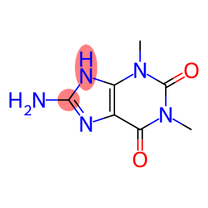1H-Purine-2,6-dione, 8-amino-3,7-dihydro-1,3-dimethyl-