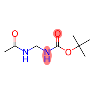 Carbamic acid, [(acetylamino)methyl]-, 1,1-dimethylethyl ester (9CI)