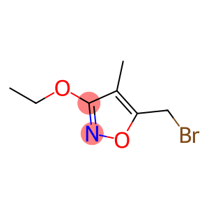 Isoxazole, 5-(bromomethyl)-3-ethoxy-4-methyl- (9CI)