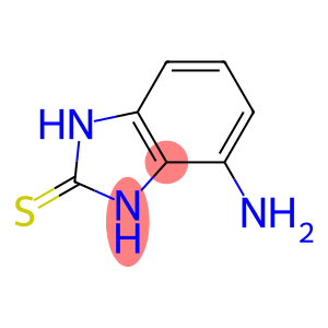 2-Benzimidazolethiol,4-amino-(8CI)