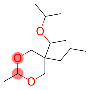 5β-(1-Isopropoxyethyl)-2β-methyl-5α-propyl-1,3-dioxane