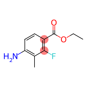 Benzoic acid, 4-amino-2-fluoro-3-methyl-, ethyl ester (9CI)
