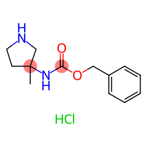 BENZYL (3-METHYLPYRROLIDIN-3-YL)CARBAMATE HCL
