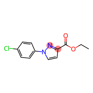 1H-Pyrazole-3-carboxylic acid, 1-(4-chlorophenyl)-, ethyl ester