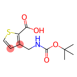 3-[[(2-Methylpropan-2-yl)oxycarbonylamino]methyl]thiophene-2-carboxylic acid