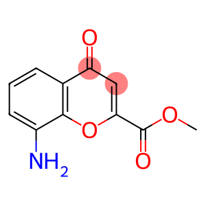 4H-1-Benzopyran-2-carboxylic acid, 8-amino-4-oxo-, methyl ester