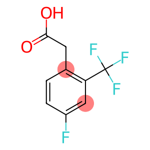 4-fluoro-2-(trifluoromethyl)phenylacetic acid