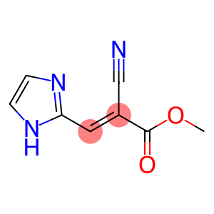 2-Propenoic acid, 2-cyano-3-(1H-imidazol-2-yl)-, methyl ester, (2E)-