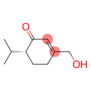 2-Cyclohexen-1-one,3-(hydroxymethyl)-6-(1-methylethyl)-,(6R)-(9CI)