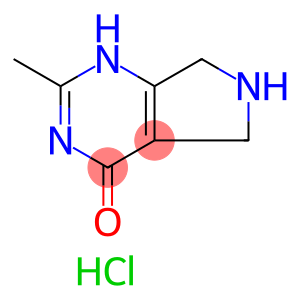 2-Methyl-6,7-dihydro-3H-pyrrolo[3,4-d]pyrimidin-4(5H)-one hydrochloride