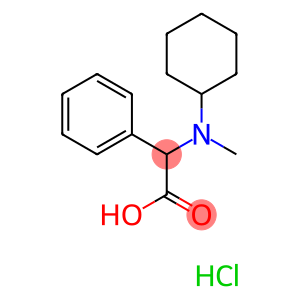 2-[CYCLOHEXYL(METHYL)AMINO]-2-PHENYLACETIC ACID HCL