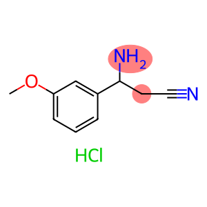 3-Amino-3-(3-methoxyphenyl)propanenitrile hydrochloride