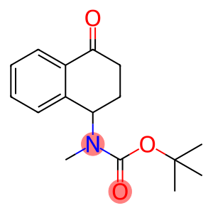 Carbamic acid, N-methyl-N-(1,2,3,4-tetrahydro-4-oxo-1-naphthalenyl)-, 1,1-dimethylethyl ester