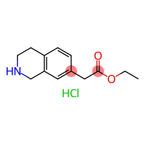 Ethyl 2-(1,2,3,4-Tetrahydroisoquinolin-7-Yl)Acetate Hydrochloride