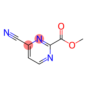 2-Pyrimidinecarboxylic acid, 4-cyano-, methyl ester