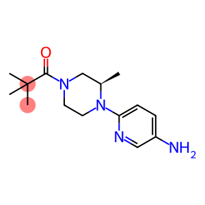 (R)-1-(4-(5-Aminopyridin-2-yl)-3-methylpiperazin-1-yl)-2,2-dimethylpropan-1-one