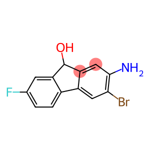 2-amino-3-bromo-7-fluoro-9H-fluoren-9-ol