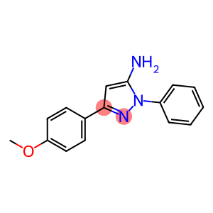 3-(4-甲氧苯基)-1-苯基-1H-吡唑-5-胺