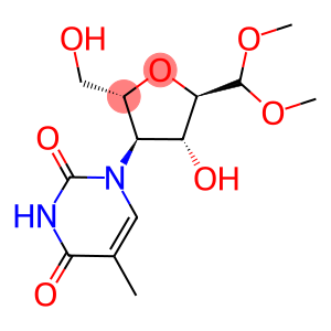 L-Mannose, 2,5-anhydro-4-deoxy-4-(3,4-dihydro-2,4-dioxo-1(2H)-pyrimidinyl)-, 1-(dimethyl acetal)