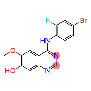 7-Quinazolinol, 4-[(4-bromo-2-fluorophenyl)amino]-6-methoxy-