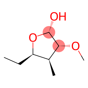 2-Furanol,5-ethyltetrahydro-3-methoxy-4-methyl-,(2alpha,3alpha,4beta,5beta)-(9CI)
