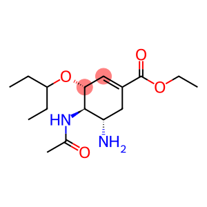 ethyl (3R,4R,5S)-4-(acetylamino)-5-amino-3-(pentan-3-yloxy)cyclohex-1-ene-1-carboxylate