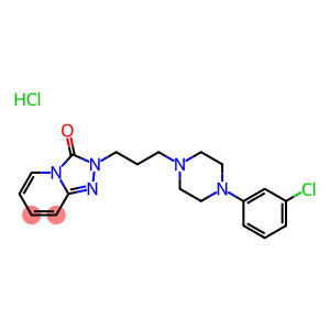 2-[3-[4-(3-chlorophenyl)piperazin-1-yl]propyl]-1,2,4-triazolo[4,3-a]pyridin-3(2H)-one hydrochloride