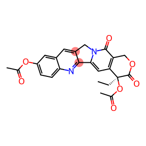1H-Pyrano[3',4':6,7]indolizino[1,2-b]quinoline-3,14(4H,12H)-dione, 4,9-bis(acetyloxy)-4-ethyl-, (4S)-