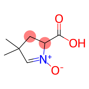 2H-Pyrrole-2-carboxylic acid, 3,4-dihydro-4,4-dimethyl-, 1-oxide