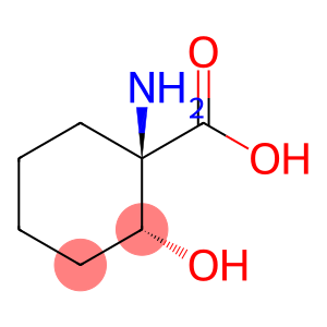 Cyclohexanecarboxylic acid, 1-amino-2-hydroxy-, (1R,2R)- (9CI)