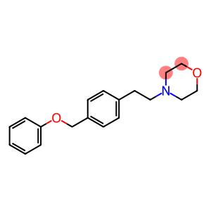 Morpholine, 4-[2-[4-(phenoxymethyl)phenyl]ethyl]-