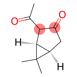Bicyclo[3.1.0]hexan-3-one, 2-acetyl-6,6-dimethyl-, (1R,5R)- (9CI)