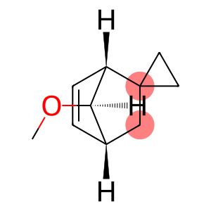 Spiro[bicyclo[2.2.1]hept-5-ene-2,1-cyclopropane], 7-methoxy-, (1alpha,4alpha,7R*)- (9CI)