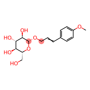 3-(4-Methoxyphenyl)-2-propenyl β-D-glucopyranoside