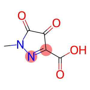 1H-Pyrazole-3-carboxylic acid, 4,5-dihydro-1-methyl-4,5-dioxo-