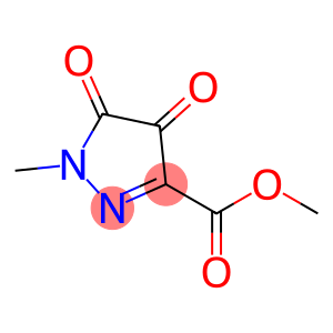 1H-Pyrazole-3-carboxylic acid, 4,5-dihydro-1-methyl-4,5-dioxo-, methyl ester