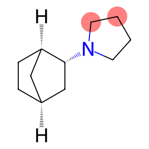 Pyrrolidine, 1-bicyclo[2.2.1]hept-2-yl-, exo- (9CI)