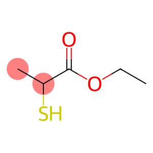 Propionic acid, 2-mercapto-, ethyl ester