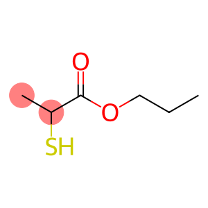 Propanoic acid, 2-mercapto-, propyl ester