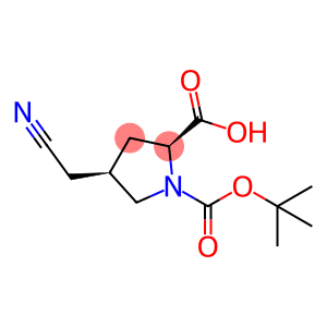 N-BOC-cis-4-Cyanomethyl-L-proline
