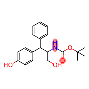 4-[2-(Boc-amino)-3-hydroxy-1-phenylpropyl]phenol
