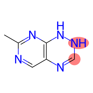 Pyrimido[5,4-e]-as-triazine, 1,2-dihydro-7-methyl- (8CI)